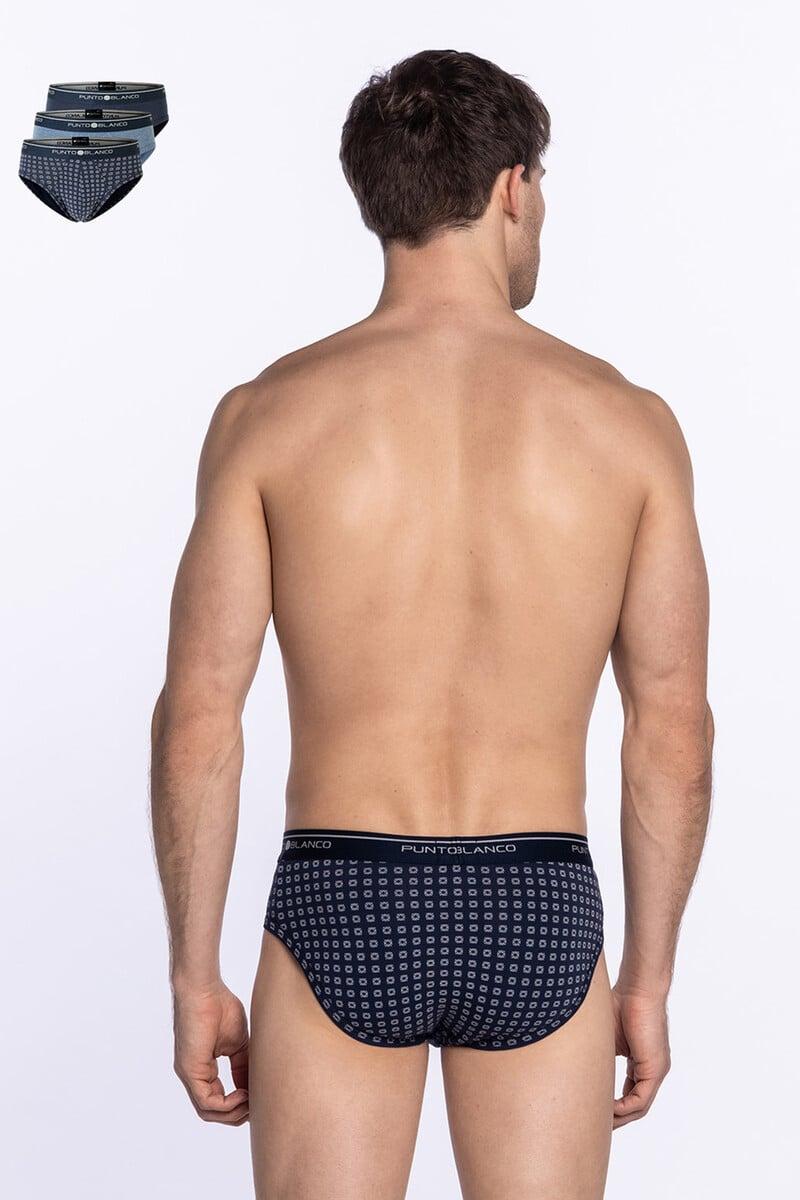 Cortefiel Pack De 3 Slips Algodón