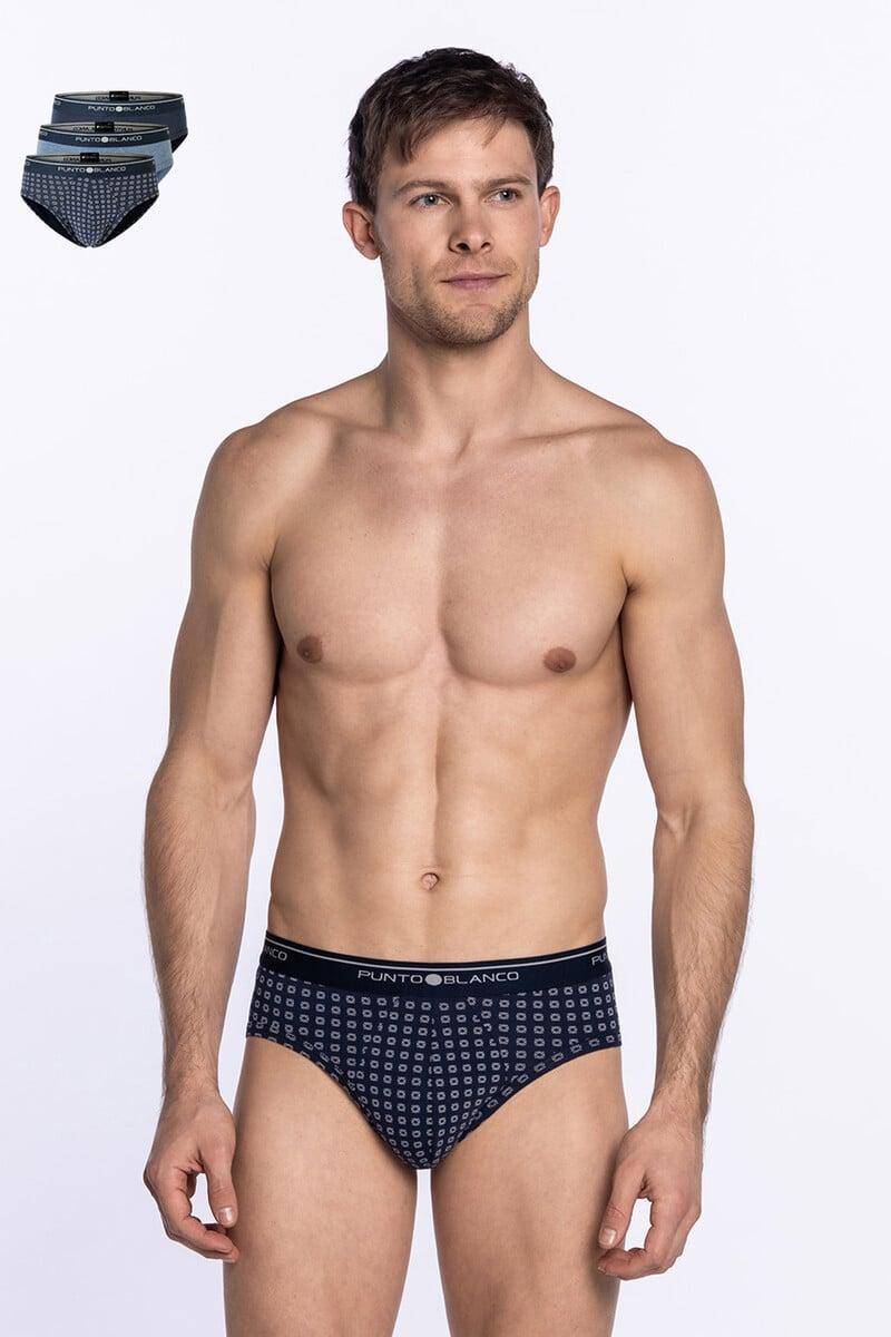 Cortefiel Pack de 3 slips algodón