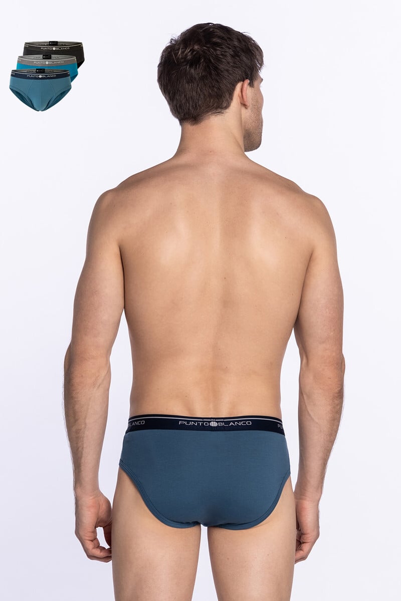 Cortefiel Pack De 3 Slips Algodón