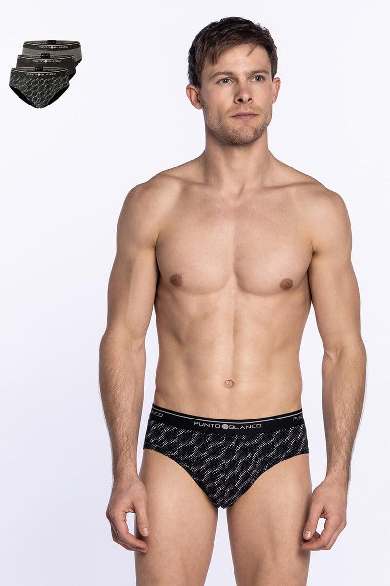 Cortefiel Pack de 3 slips algodón