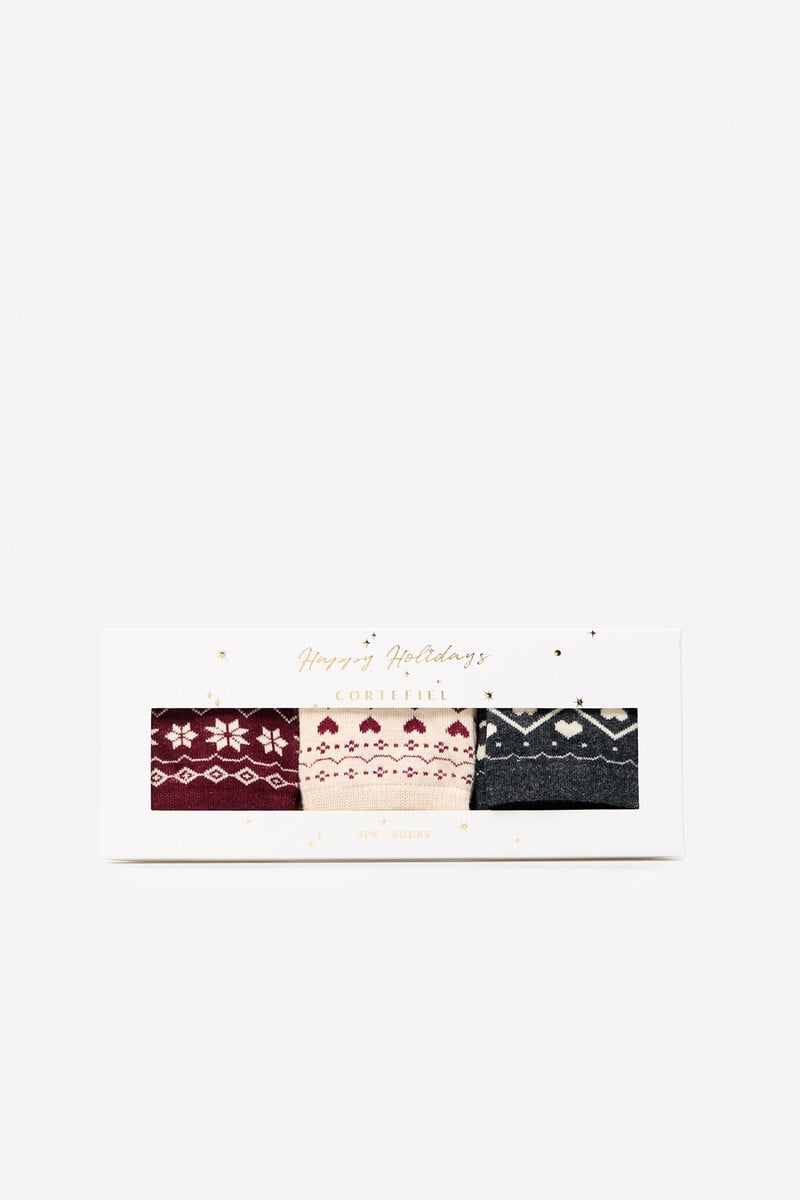 Cortefiel Pack de calcetines navidad