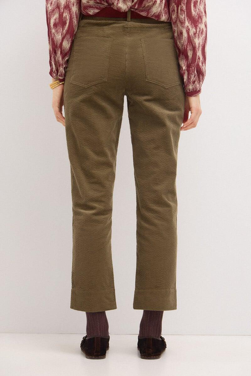 Cortefiel Padme. Pantalón Recto De Pana