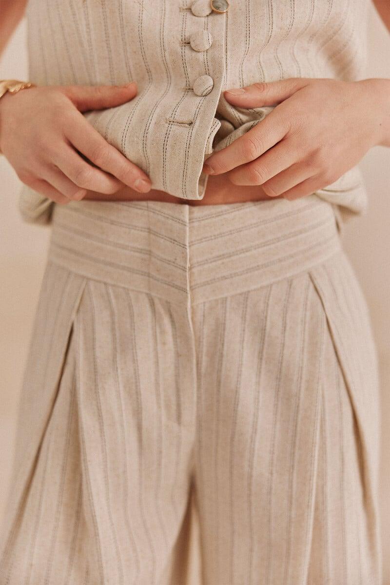 Cortefiel Pambi. Pantalones Lurex