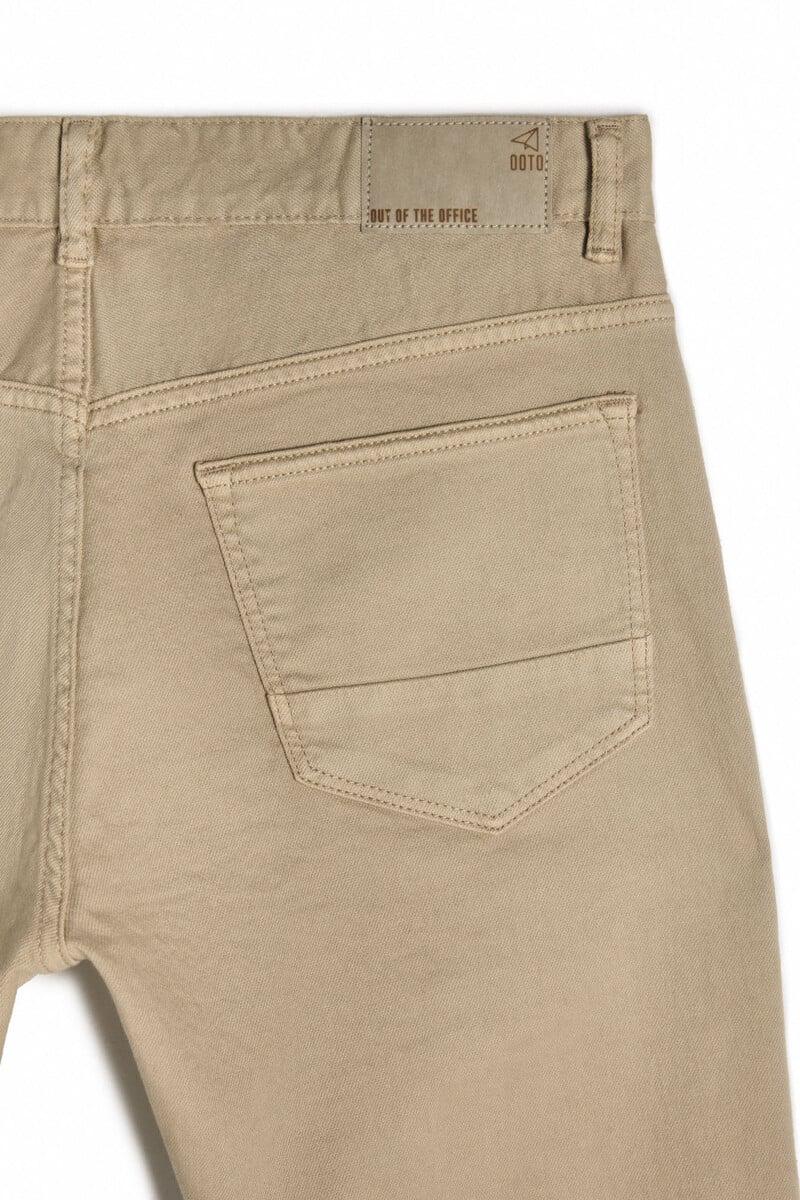 Cortefiel Pantalón 5 Bolsillos Color Slim