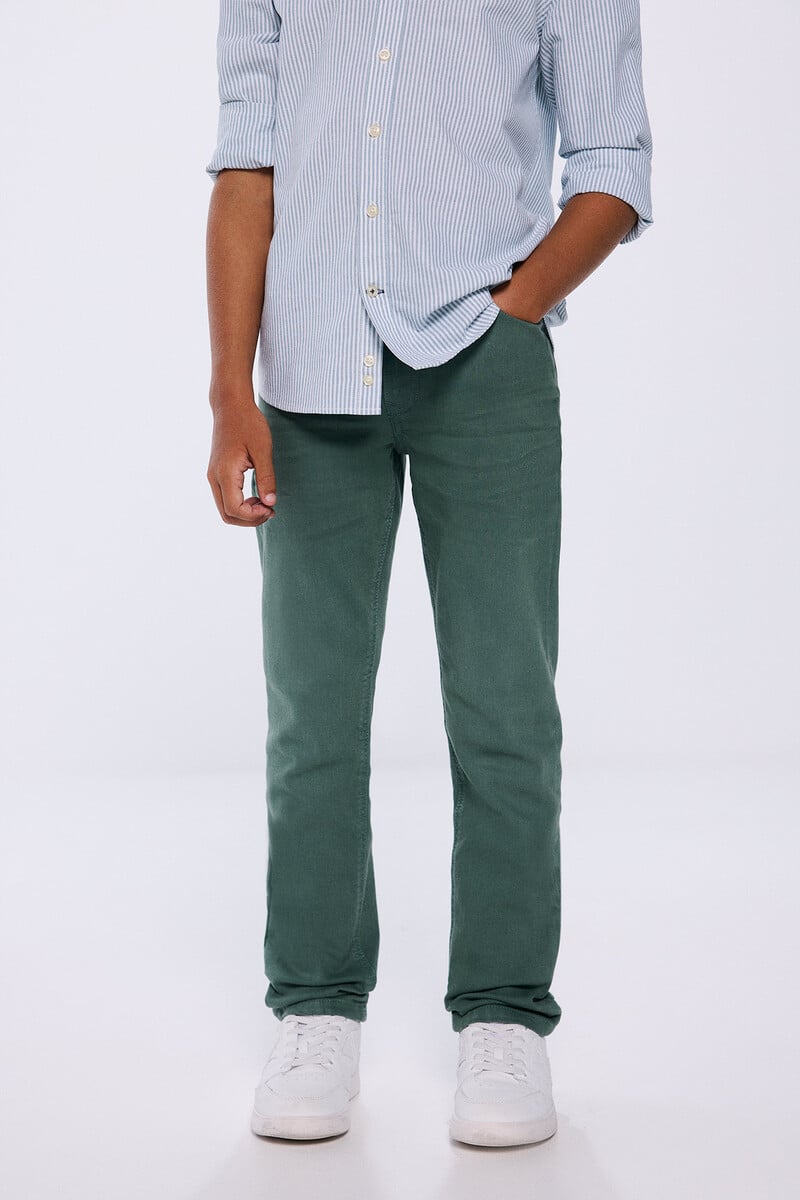 Cortefiel Pantalon 5 Bolsillos Niño