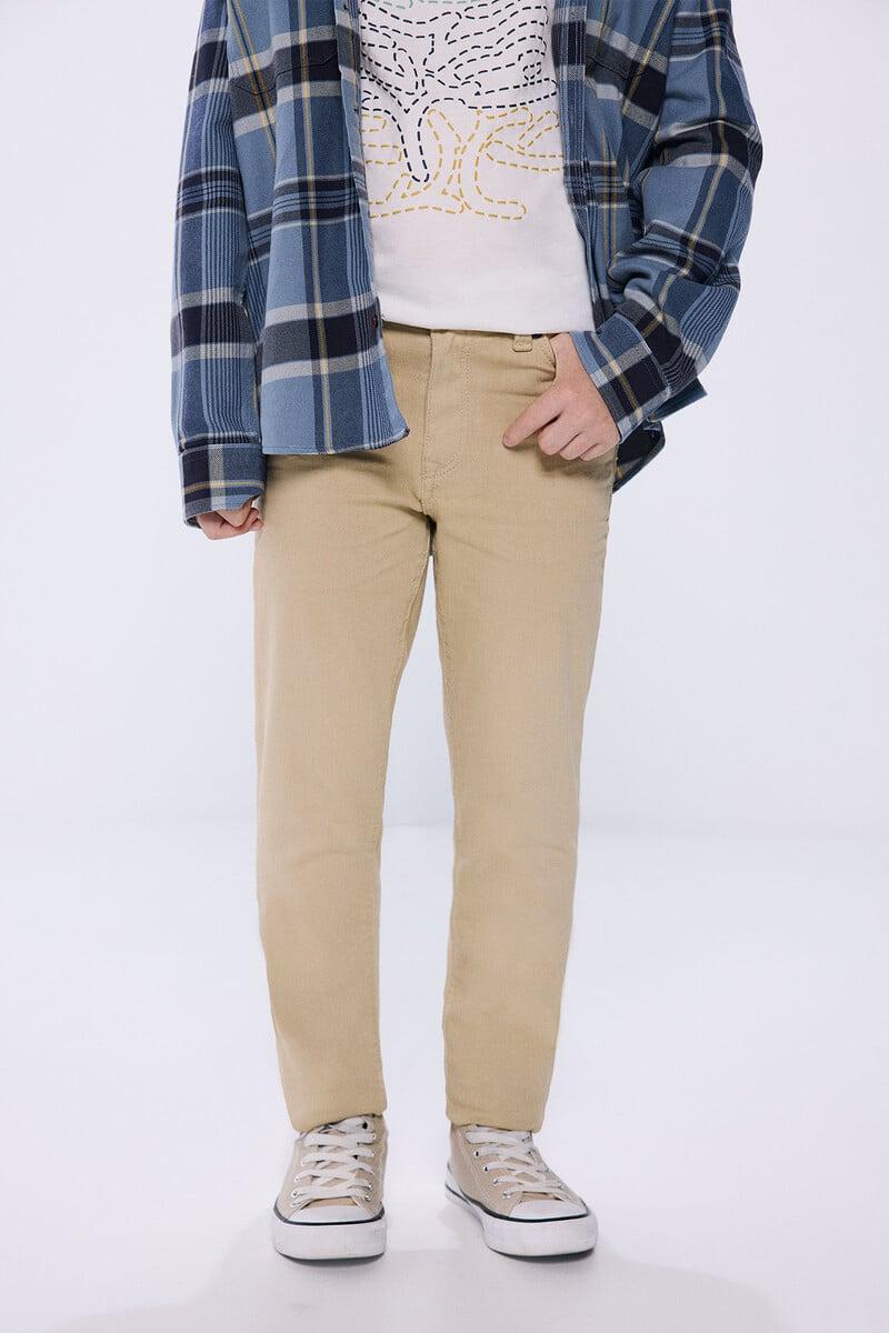 Cortefiel Pantalon 5 Bolsillos Niño