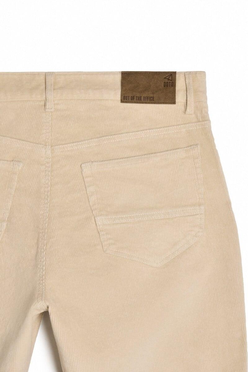 Cortefiel Pantalón 5 Bolsillos Pana Fina
