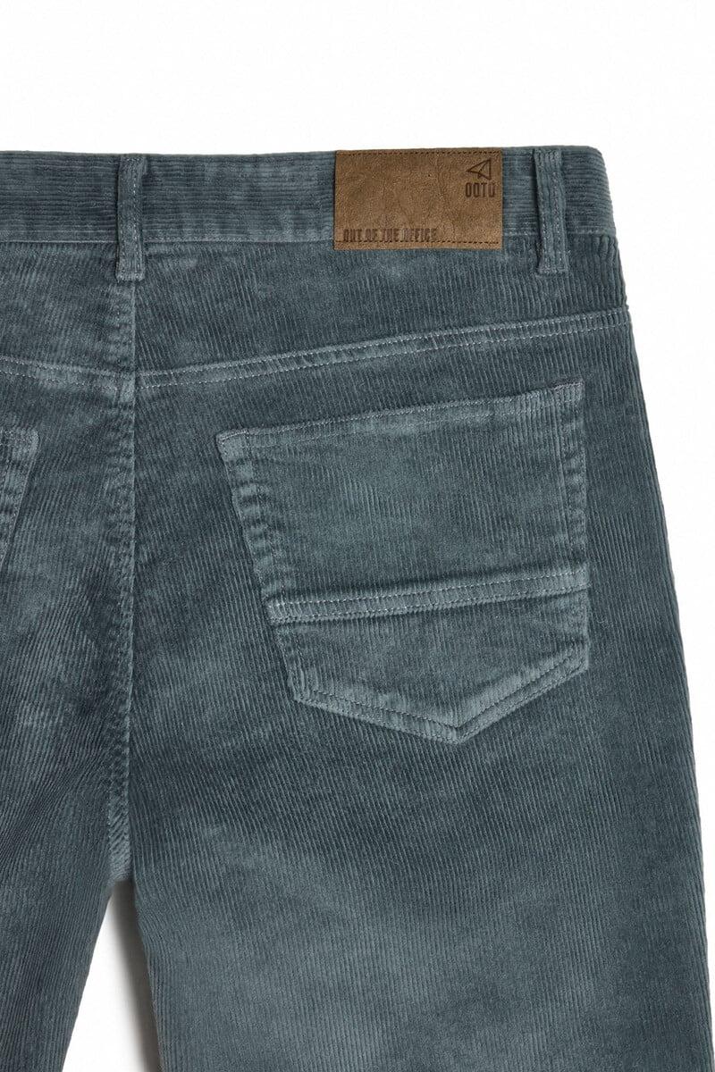 Cortefiel Pantalón 5 Bolsillos Pana Fina