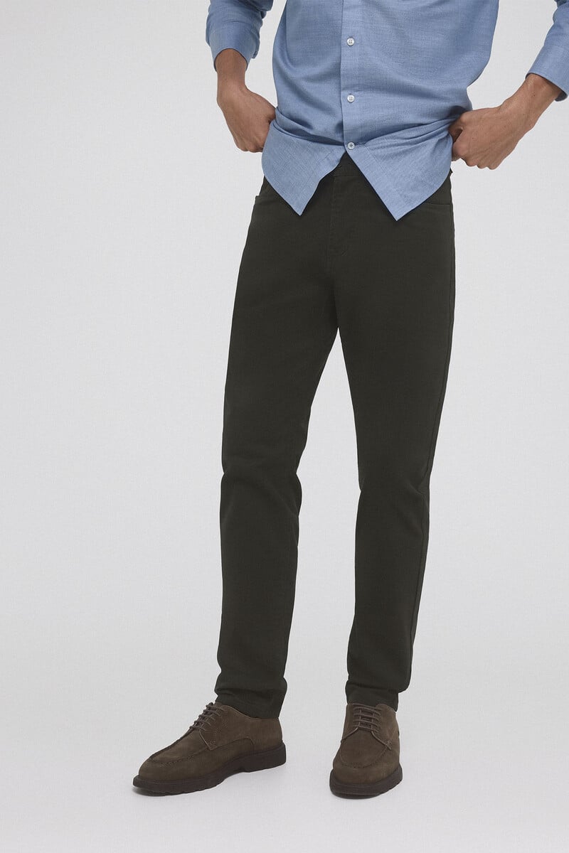 Cortefiel Pantalón 5 Bolsillos Slim Fit