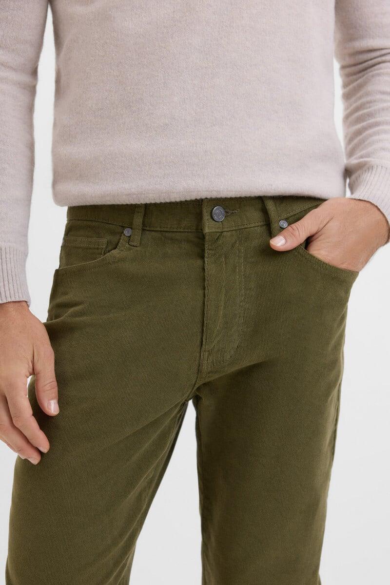 Cortefiel Pantalón 5 Bolsillos Slim Fit