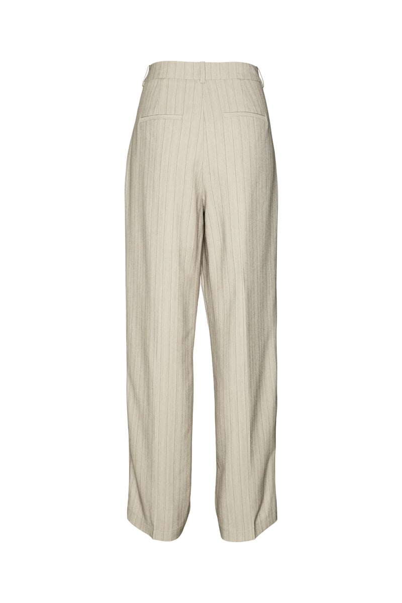 Cortefiel Pantalón Ancho De Rayas