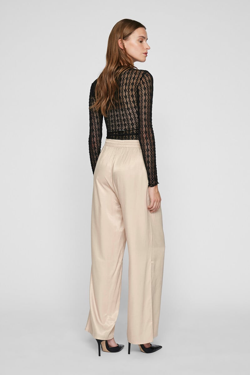 Cortefiel Pantalón Ancho Fluido