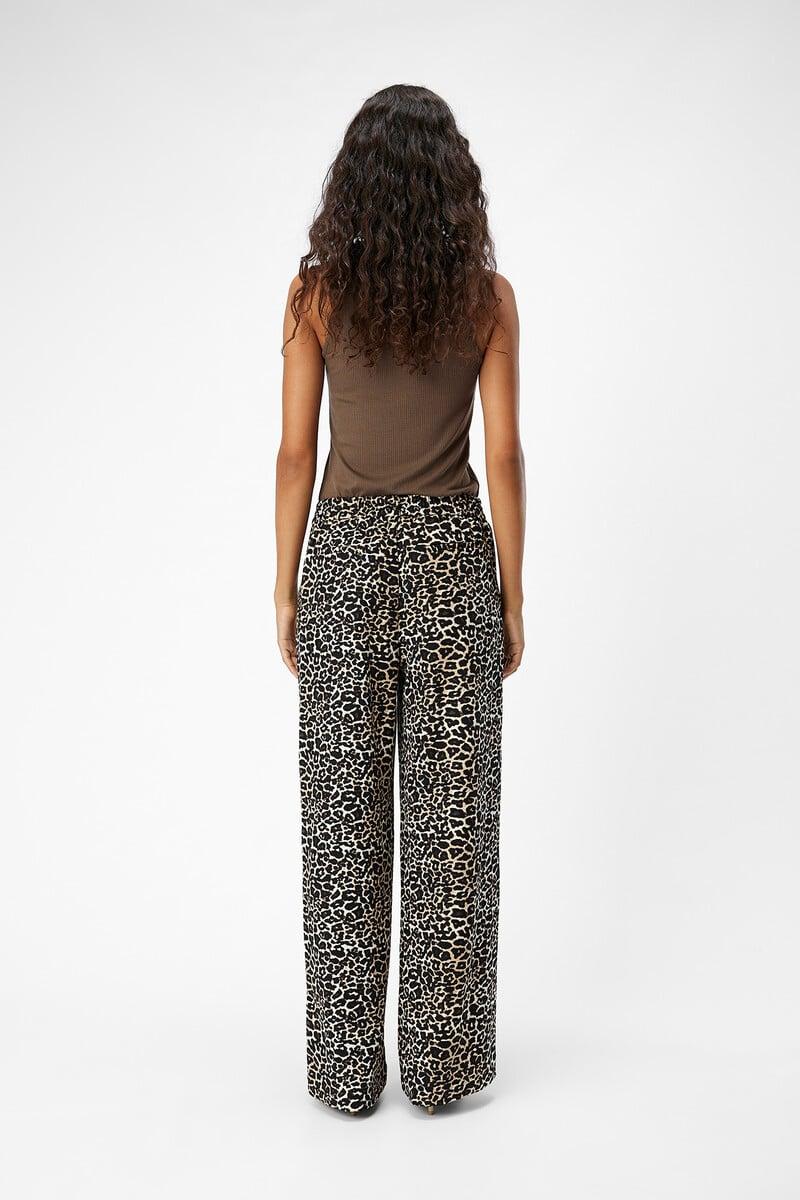 Cortefiel Pantalón Animal Print