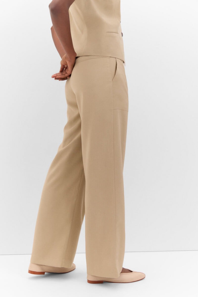 Cortefiel Pantalón Cargo Ancho