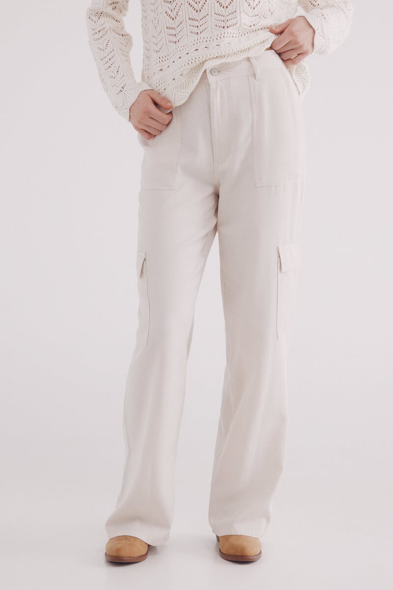 Cortefiel Pantalón Cargo Ligero