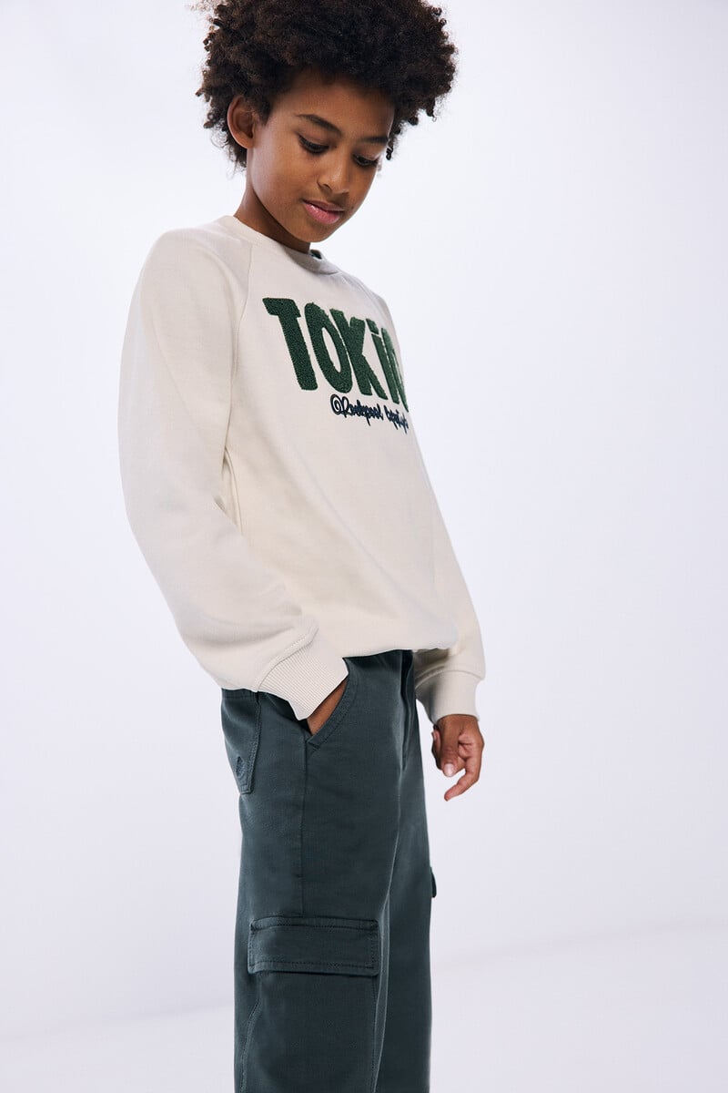 Cortefiel Pantalon Cargo Niño