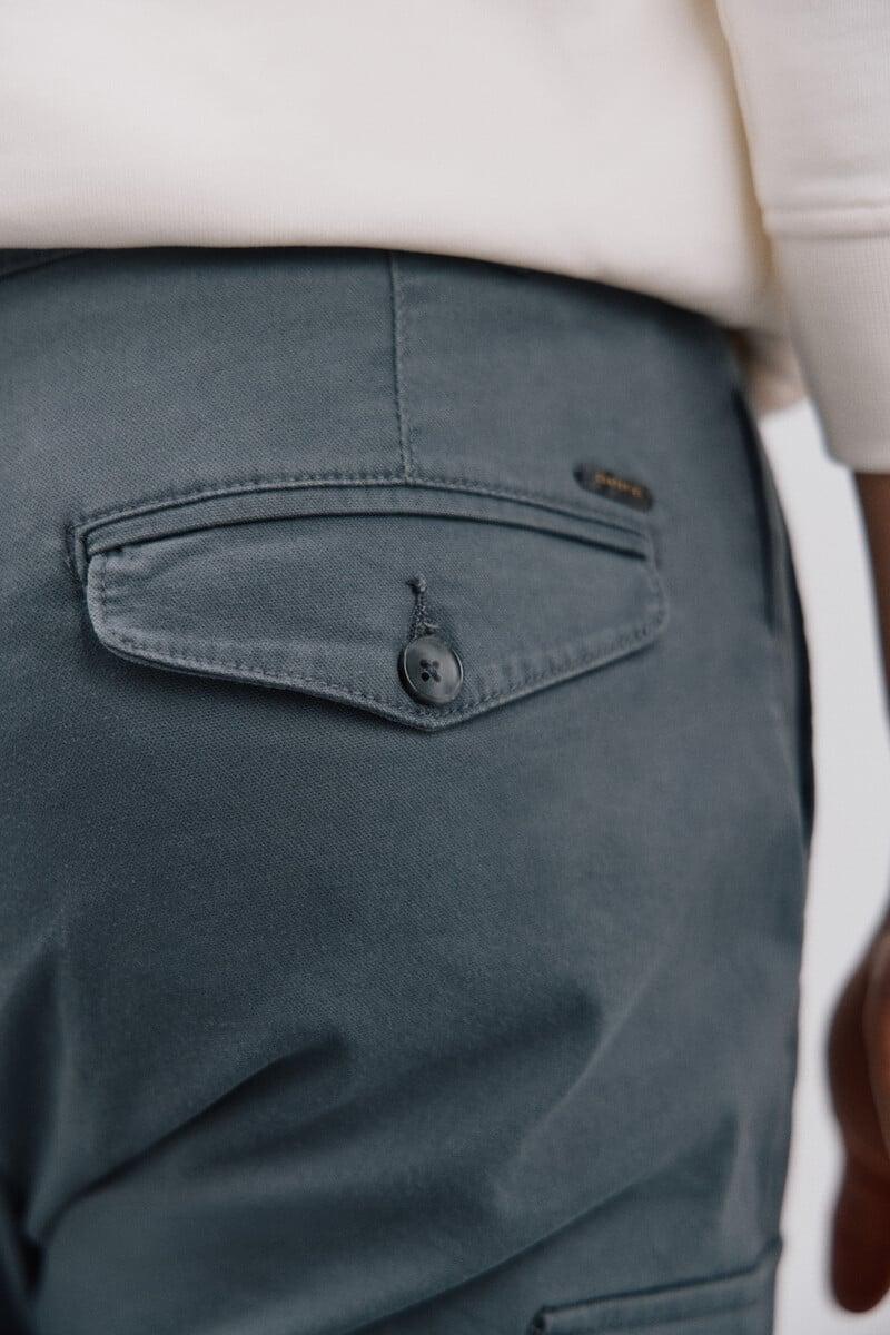Cortefiel Pantalón Cargo Tapered Fit