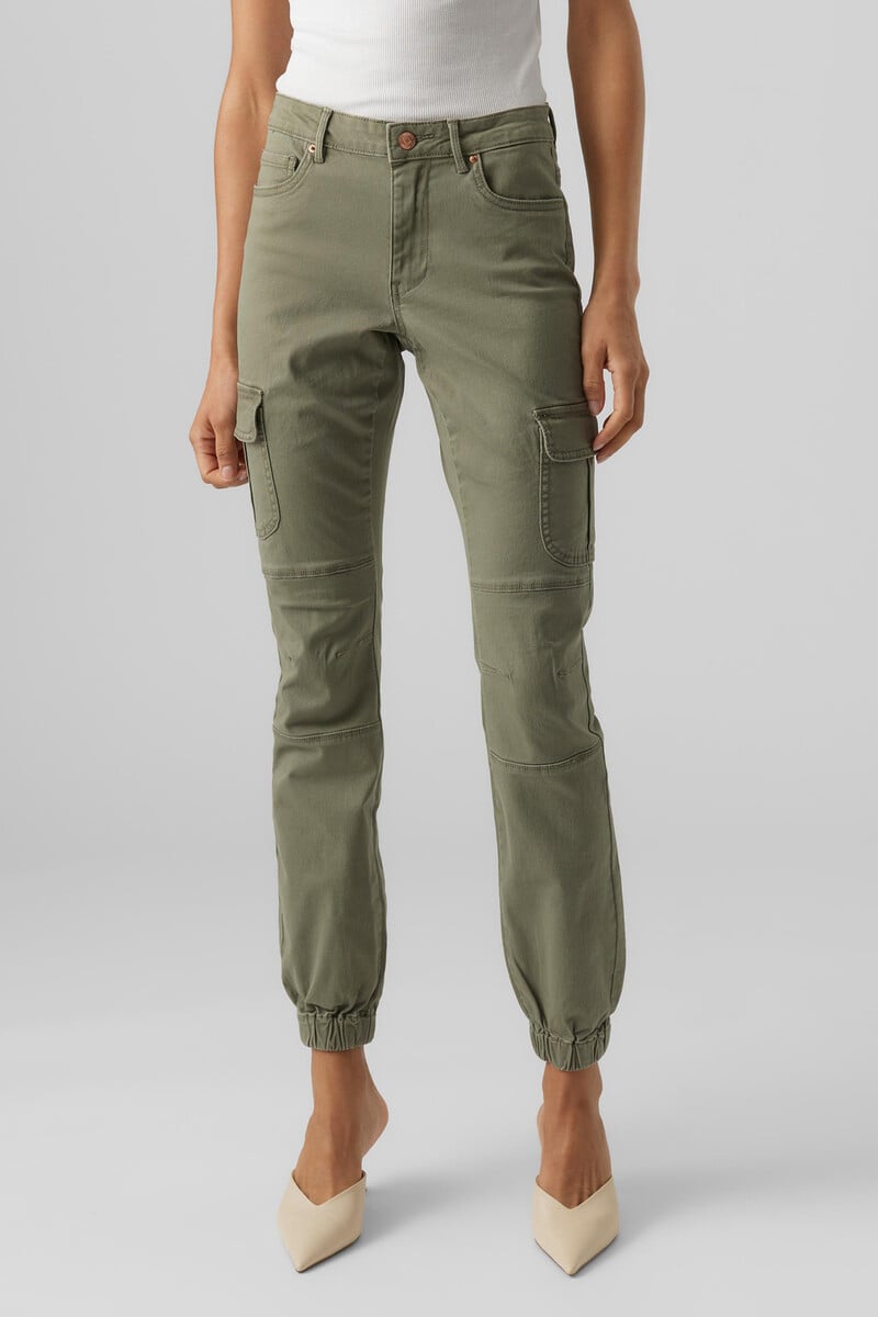 Cortefiel Pantalón Cargo Tobillero