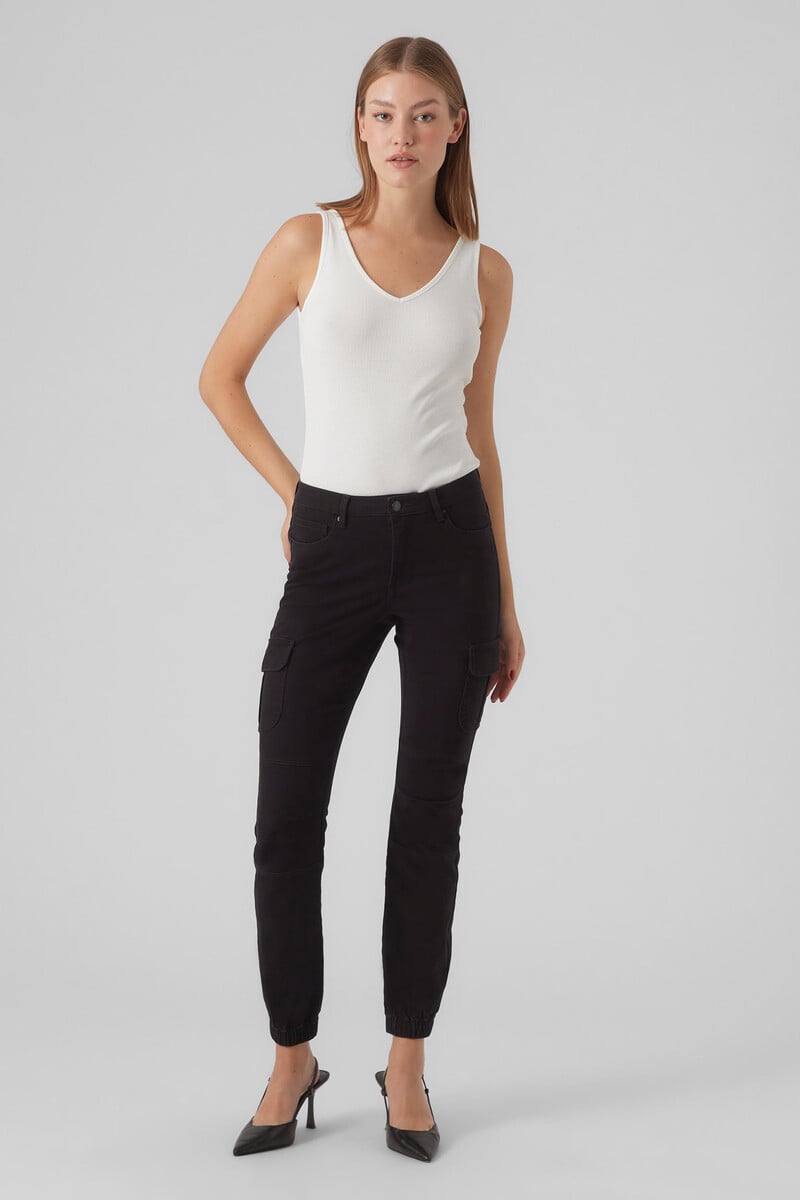 Cortefiel Pantalón cargo tobillero