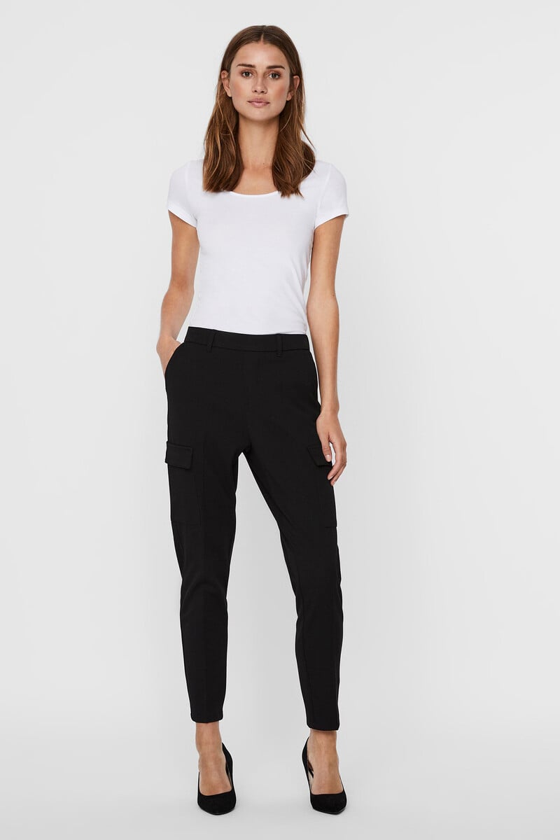 Cortefiel Pantalón cargo tobillero