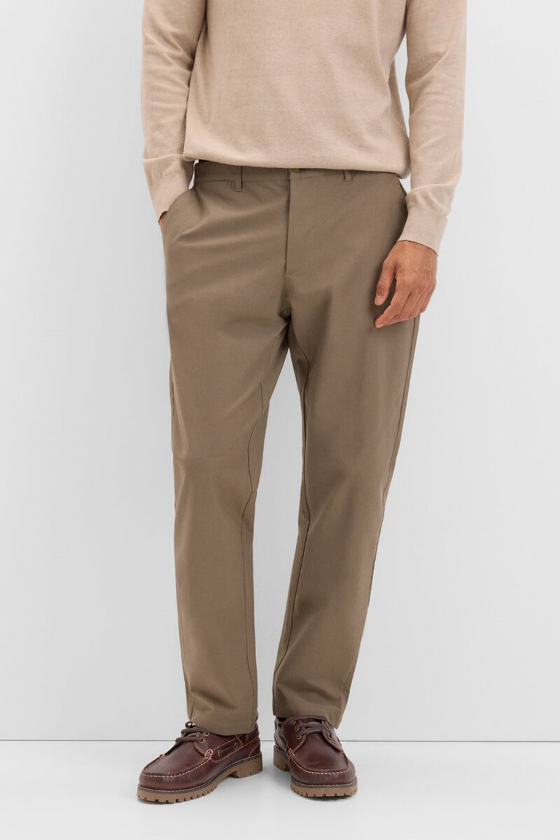 Cortefiel Pantalón Chino Confort Regular Fit
