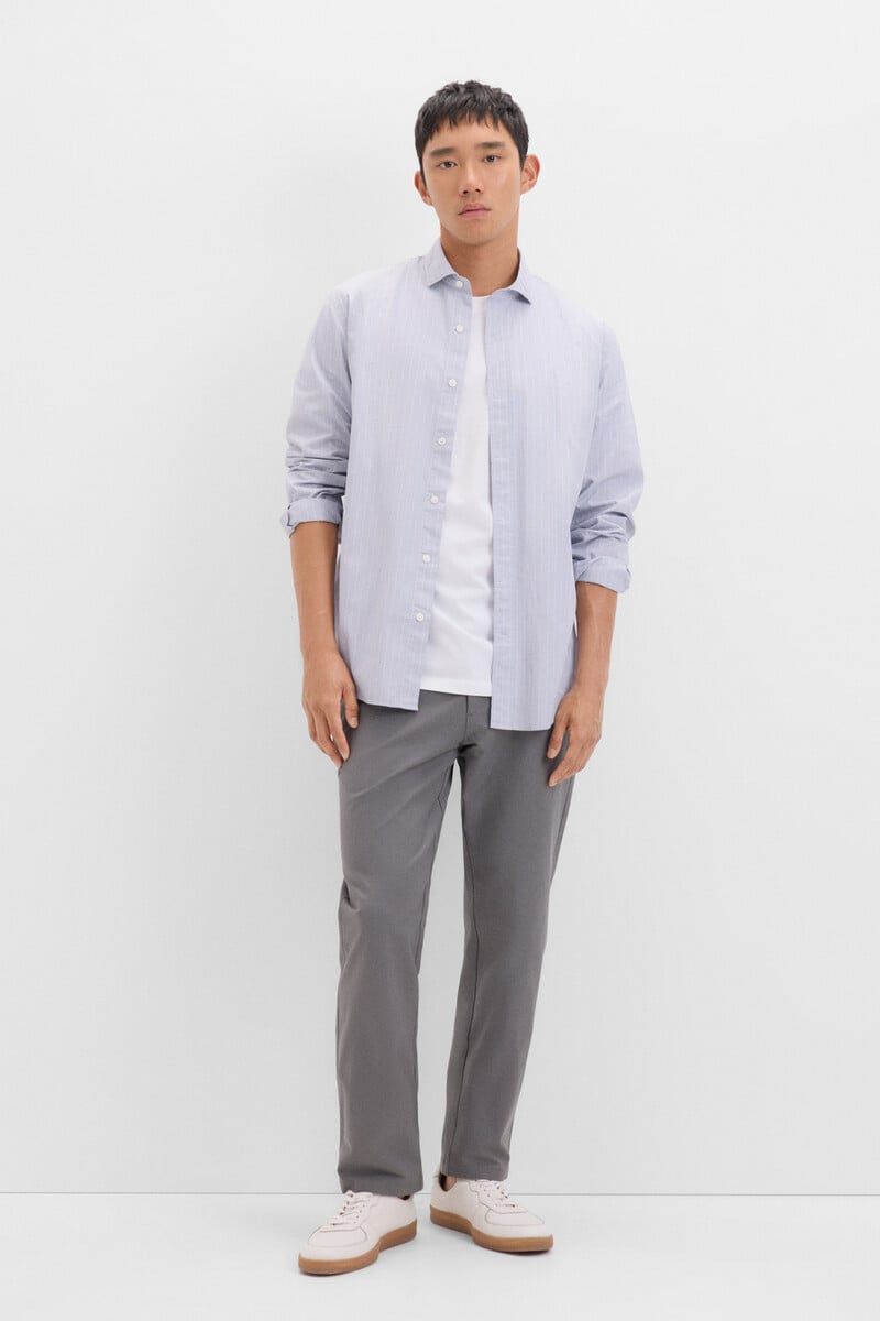 Cortefiel Pantalón chino confort regular fit