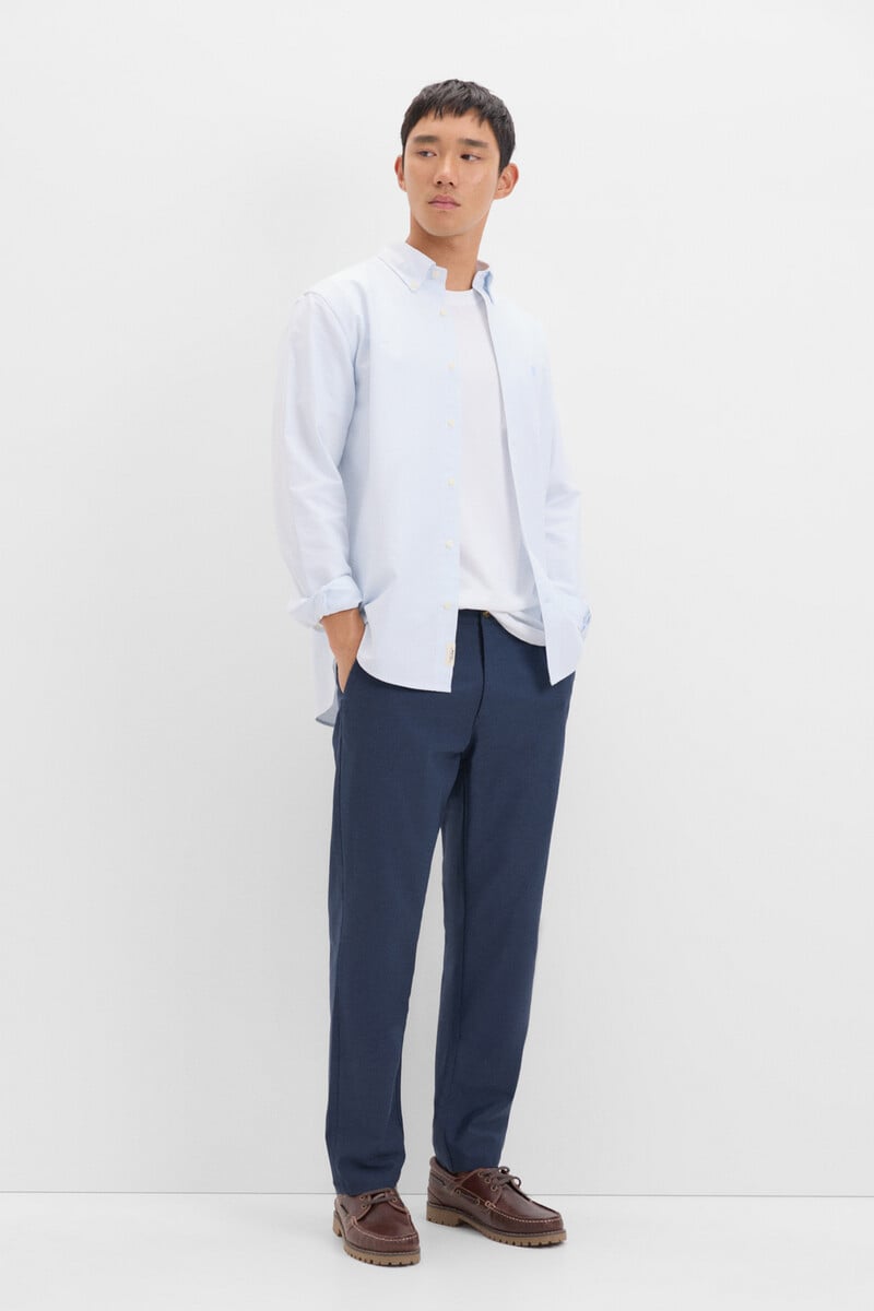 Cortefiel Pantalón chino confort regular fit