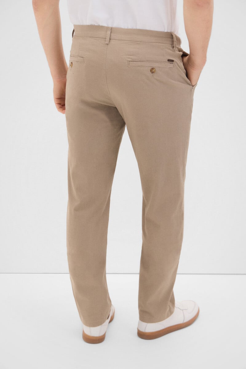 Cortefiel Pantalón Chino Estampado Regular Fit