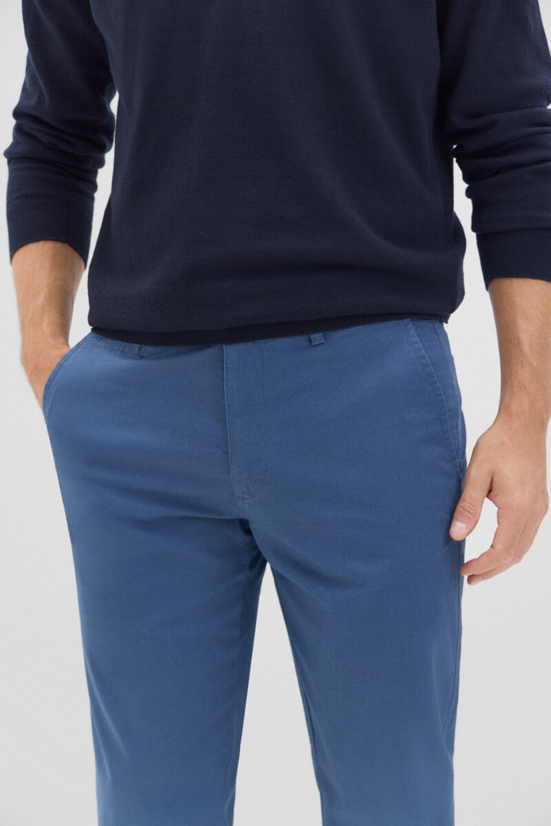 Cortefiel Pantalón Chino Estampado Regular Fit