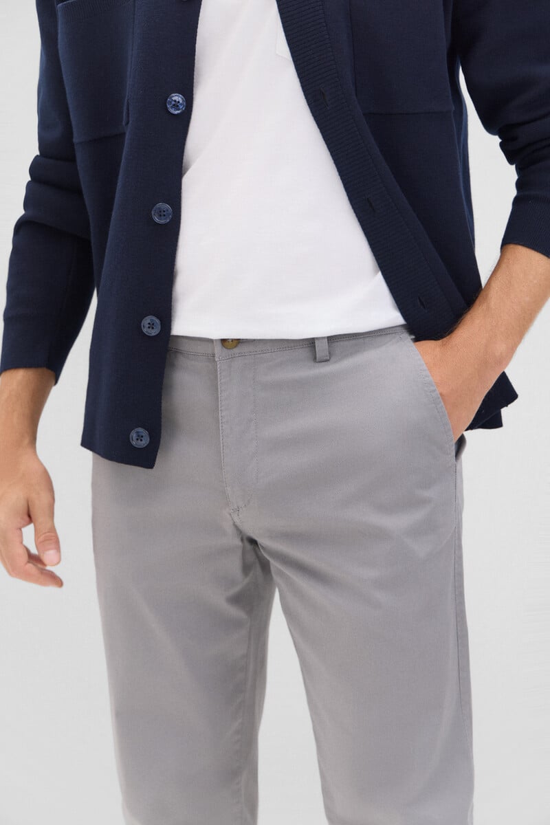 Cortefiel Pantalón Chino Estampado Regular Fit