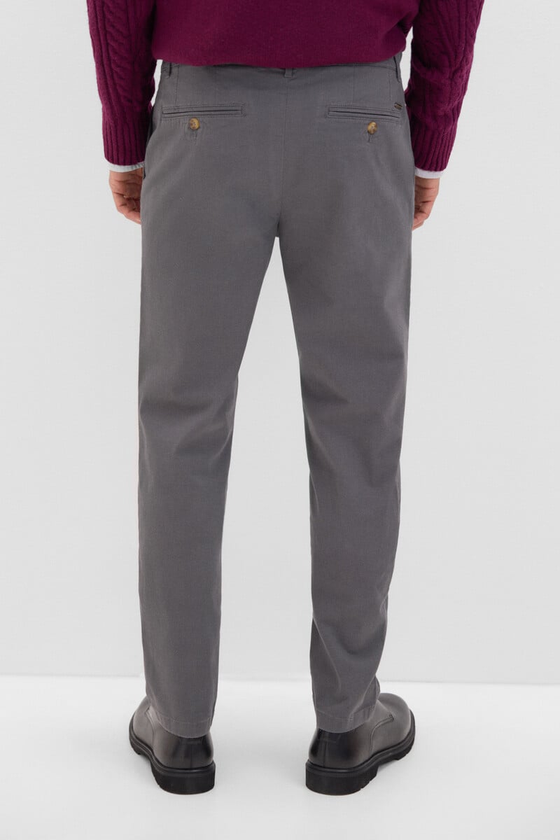 Cortefiel Pantalón Chino Estampado Slim Fit