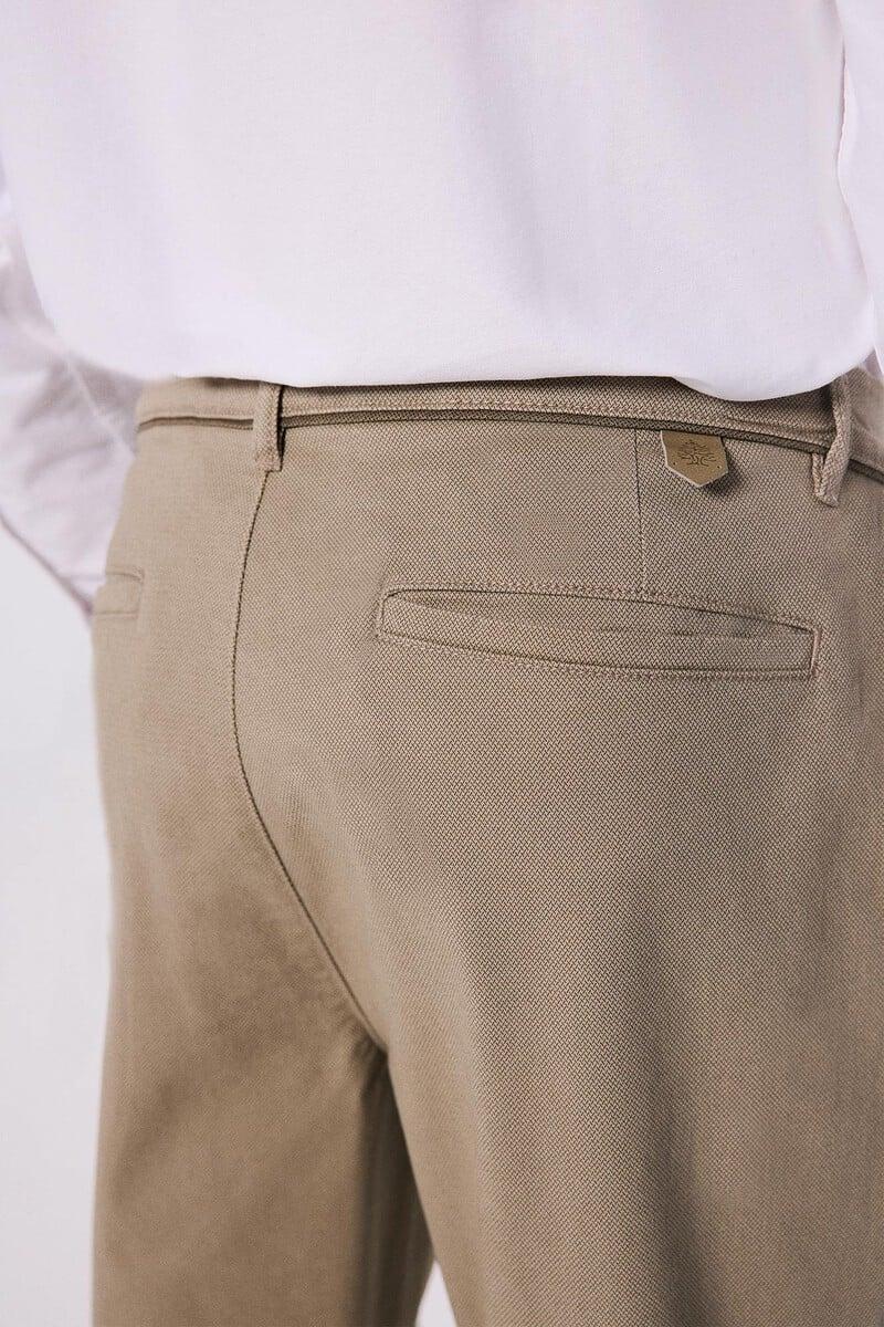 Cortefiel Pantalón Chino Estampado Slim Fit