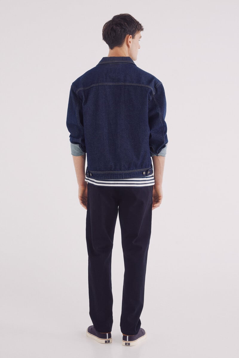 Cortefiel Pantalón Chino Estructura Comfort Fit