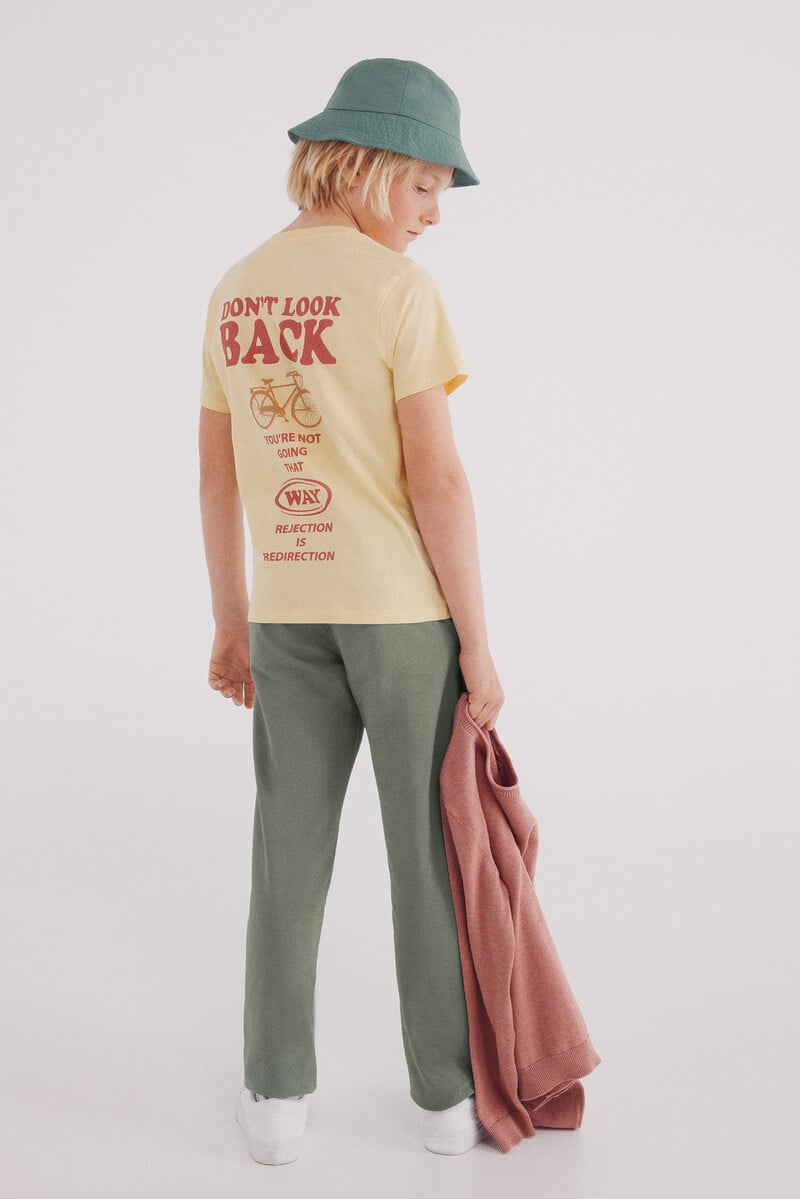 Cortefiel Pantalon chino ligero niño