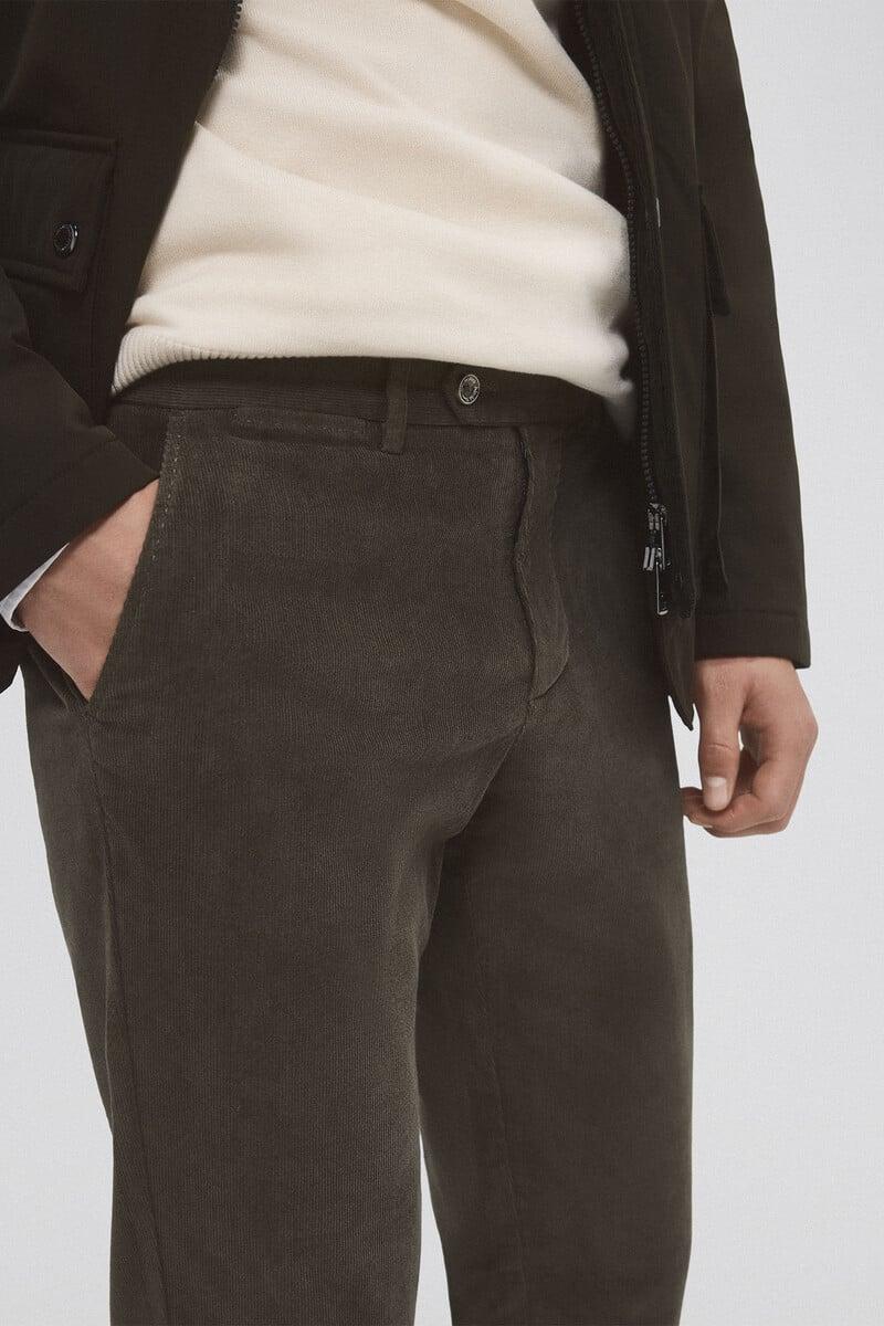 Cortefiel Pantalón Chino Premium Flex Regular Fit