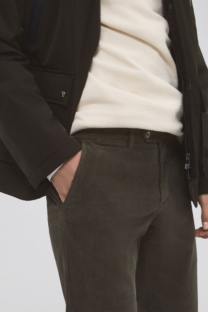 Cortefiel Pantalón Chino Premium Flex Regular Fit