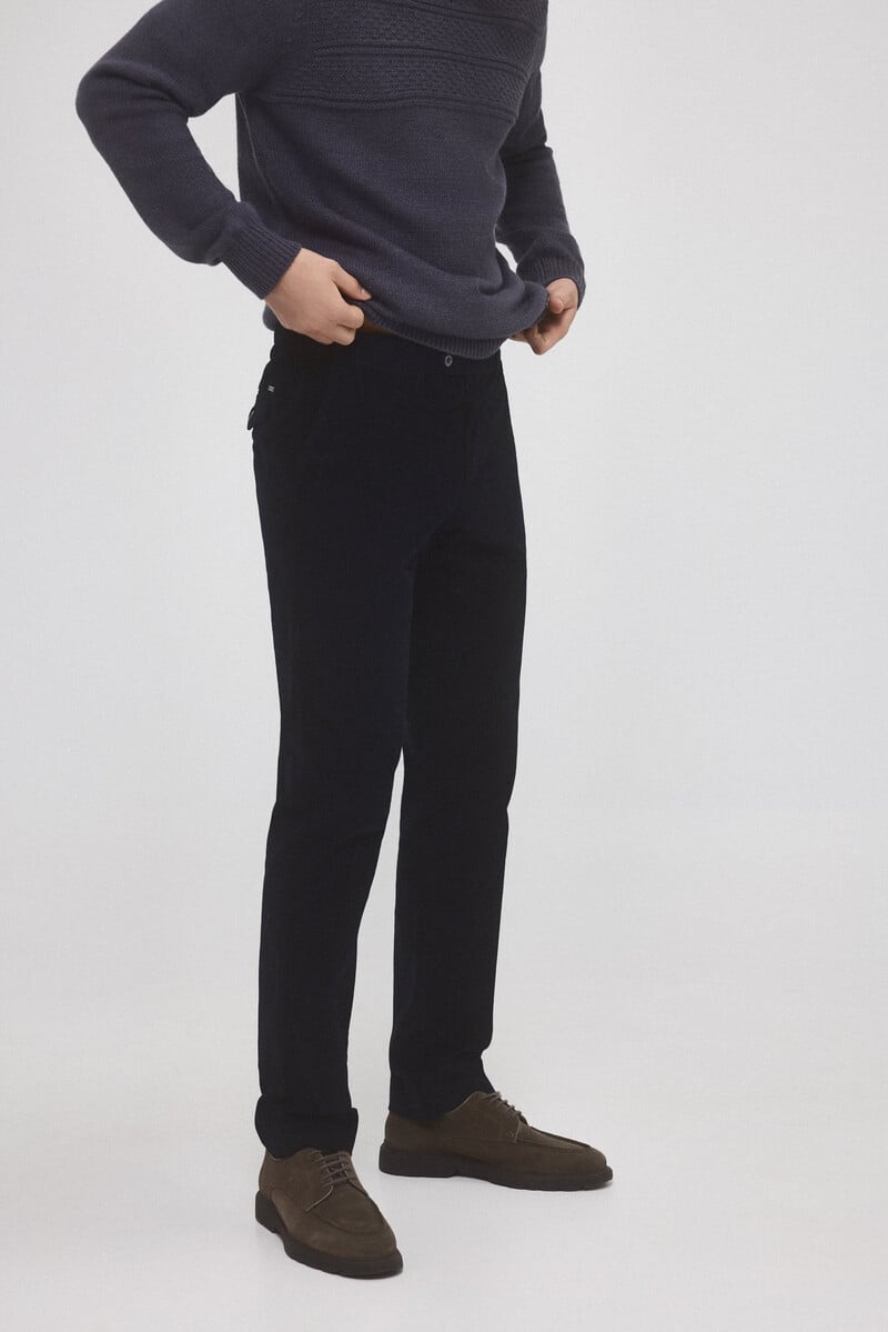 Cortefiel Pantalón Chino Premium Flex Regular Fit