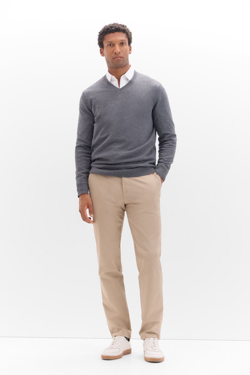Cortefiel Pantalón chino regular fit