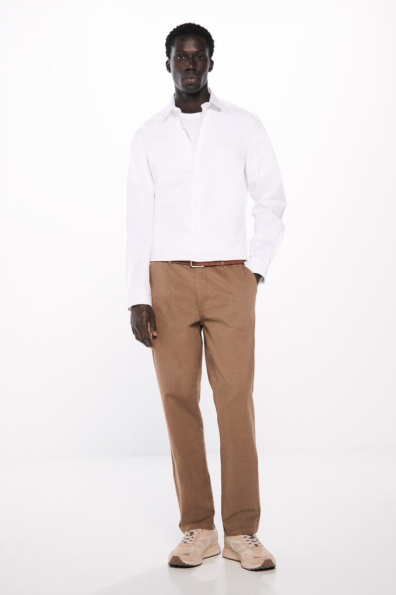 Cortefiel Pantalón chino regular fit