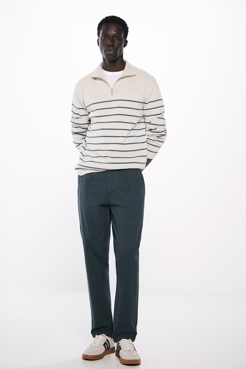 Cortefiel Pantalón chino regular fit
