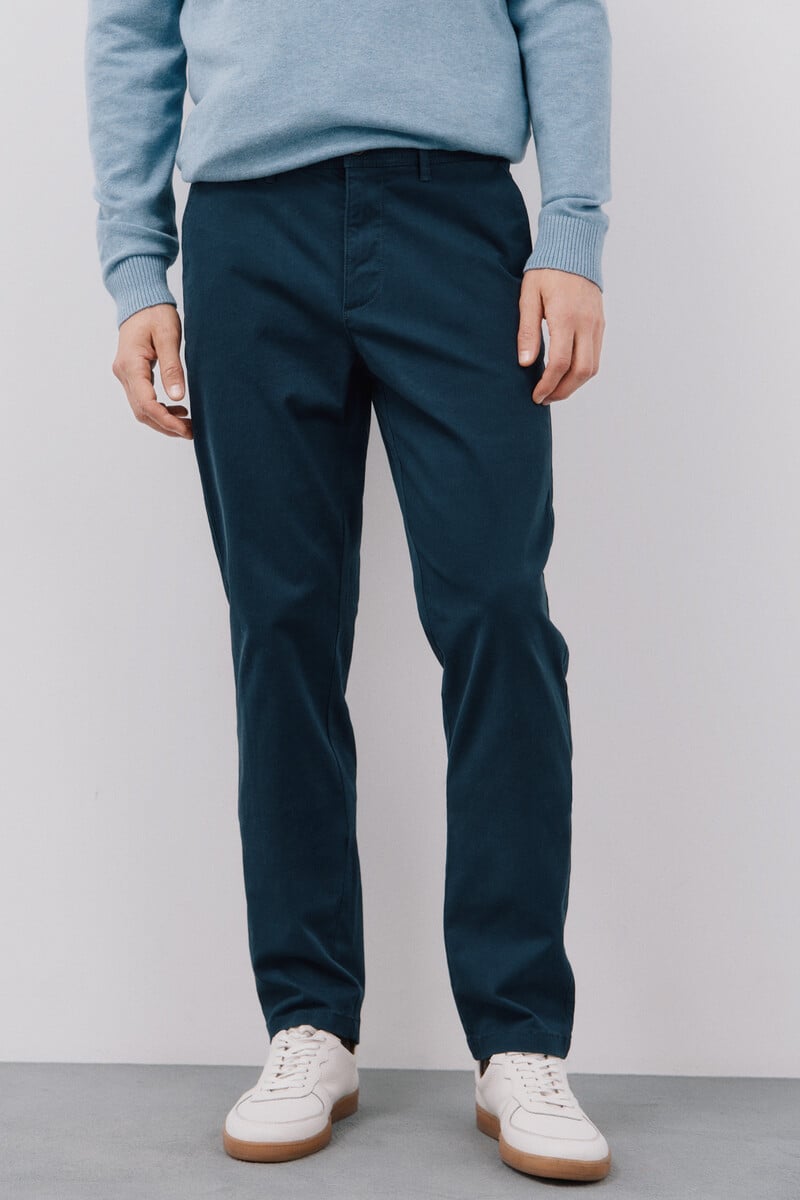 Cortefiel Pantalón chino regular fit