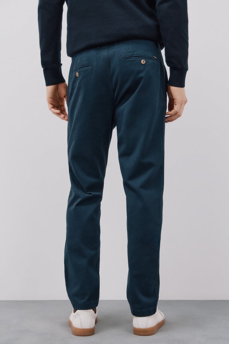 Cortefiel Pantalón Chino Slim Fit