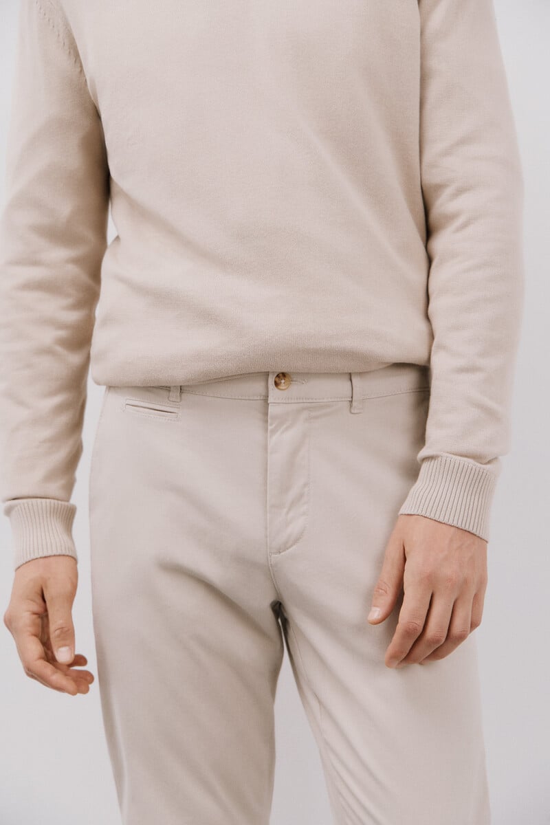 Cortefiel Pantalón Chino Slim Fit