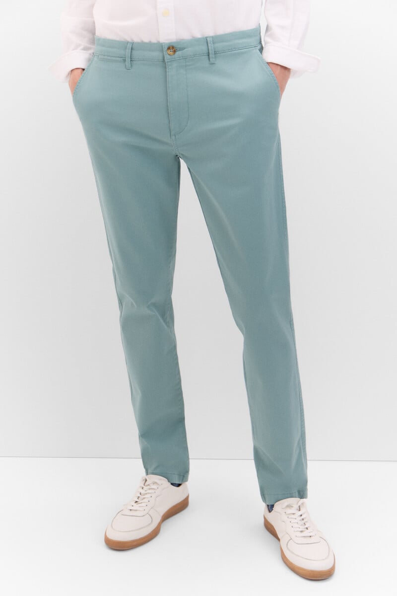 Cortefiel Pantalón Chino Slim Fit