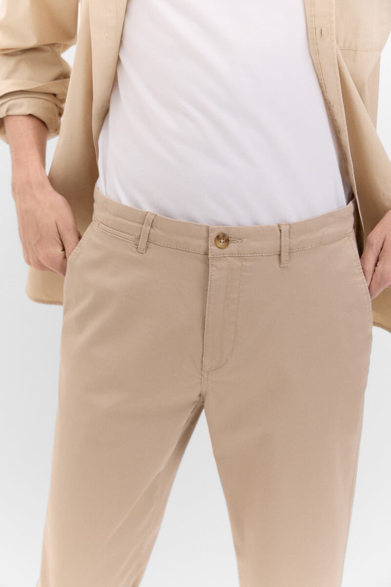 Cortefiel Pantalón Chino Slim Fit
