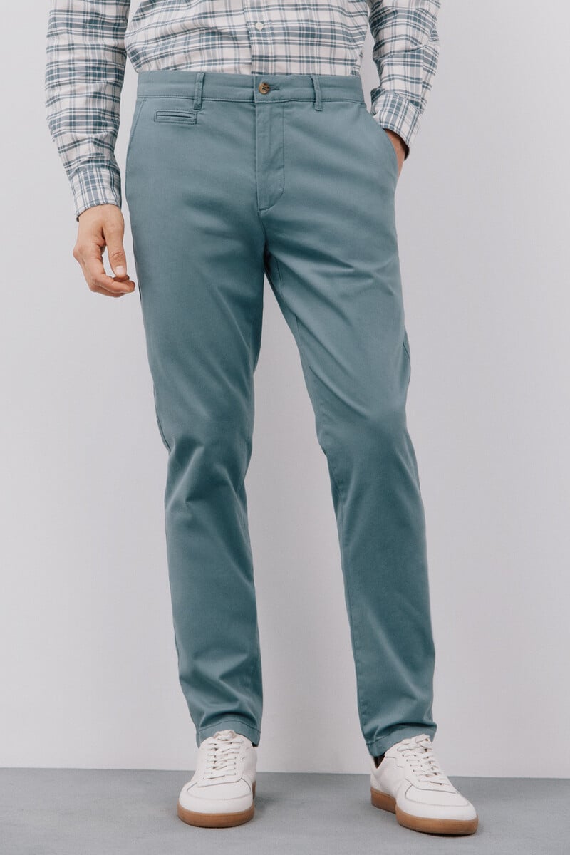 Cortefiel Pantalón Chino Slim Fit