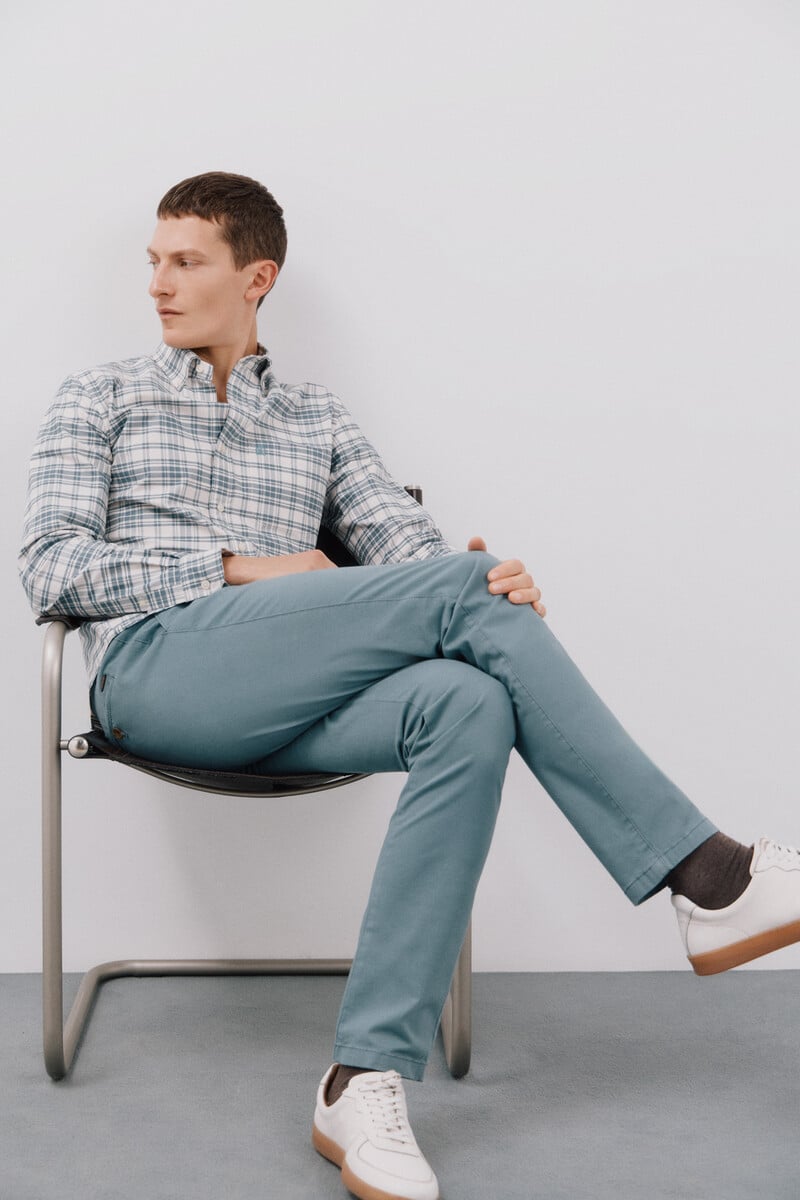 Cortefiel Pantalón chino slim fit