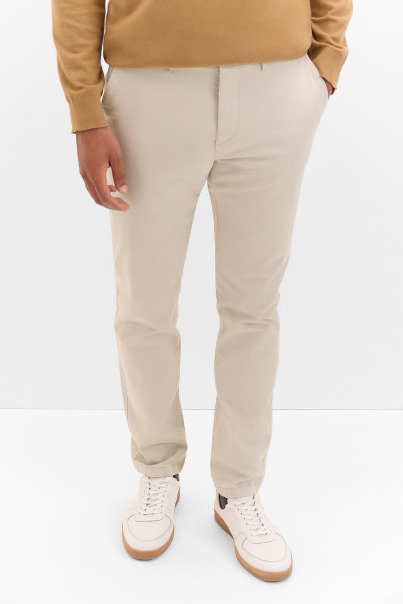 Cortefiel Pantalón Chino Slim Fit