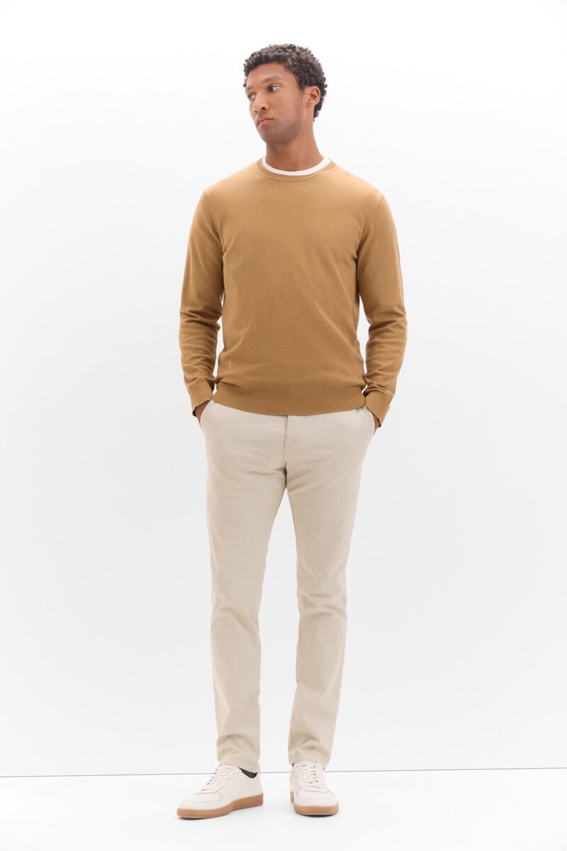 Cortefiel Pantalón chino slim fit