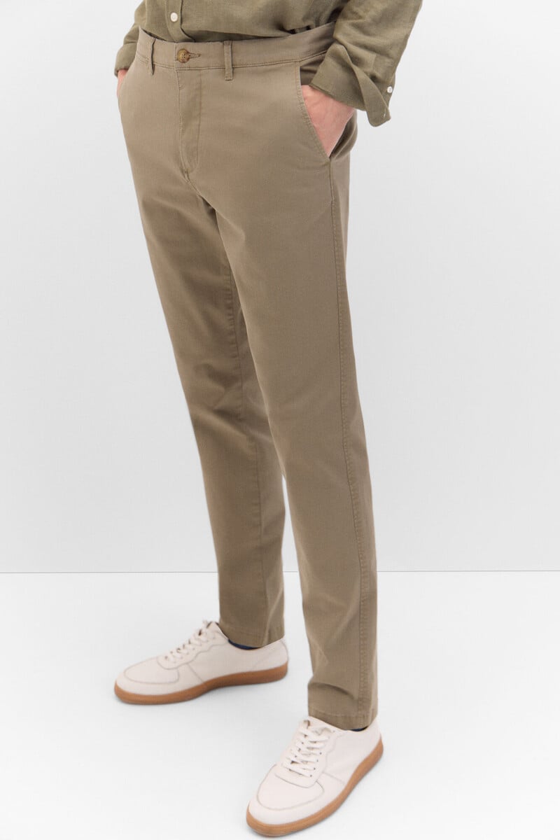 Cortefiel Pantalón Chino Slim Fit
